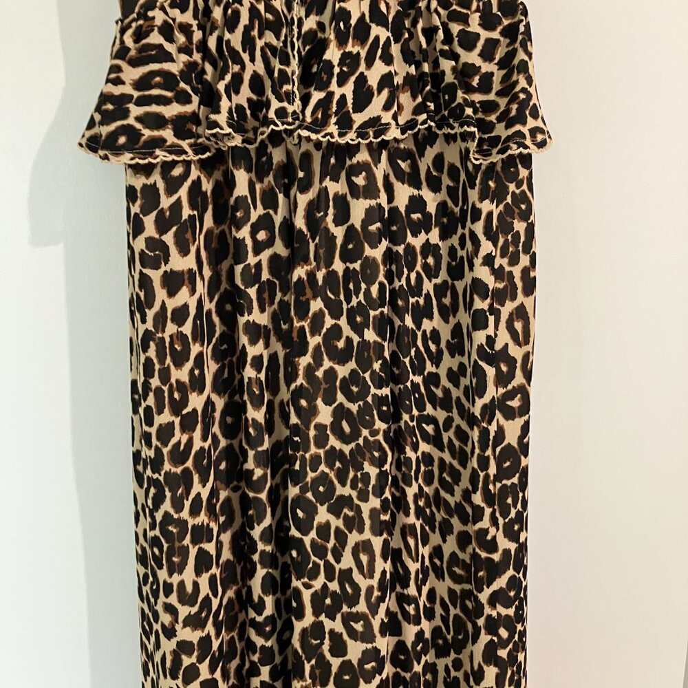 Reformation Felda Dress in Leo Animal Print Size 6 - Picture 14 of 15